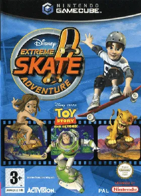 Disney's Extreme Skate Adventure box cover front